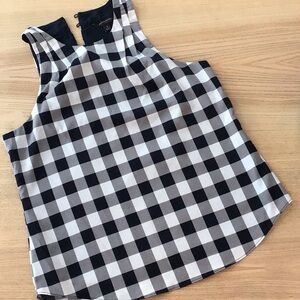 Banana Republic checkered tank